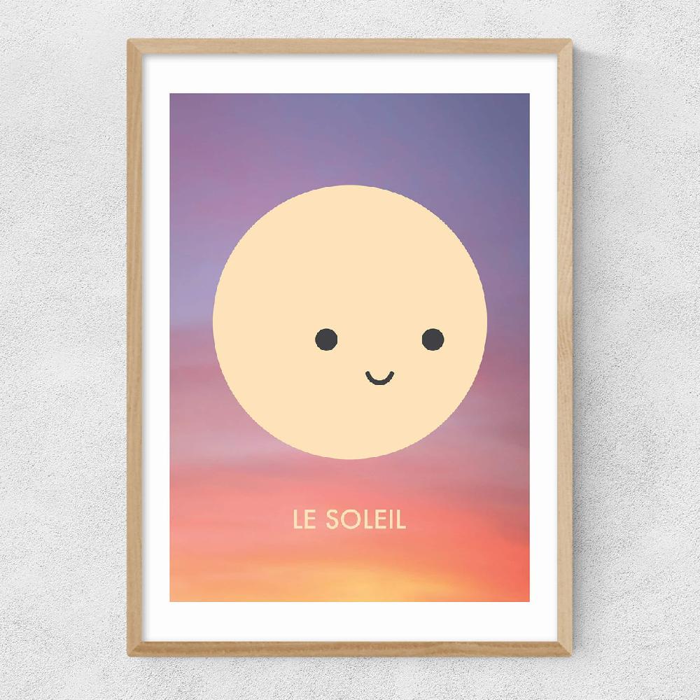 East End Prints Le Soleil By Dicky Bird