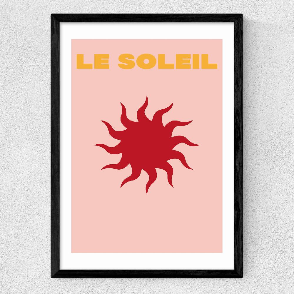 East End Prints Le Soleil By Inoui