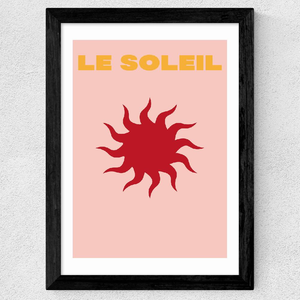 East End Prints Le Soleil By Inoui