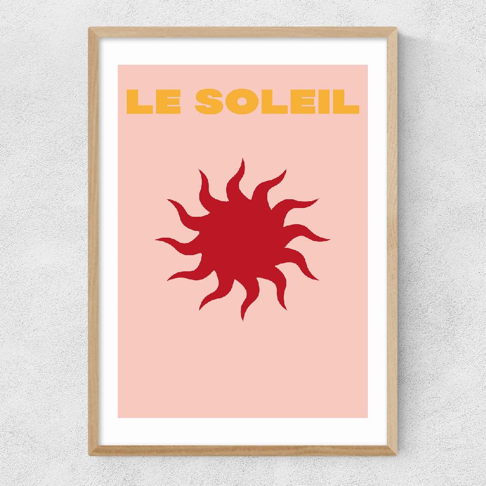 East End Prints Le Soleil By Inoui