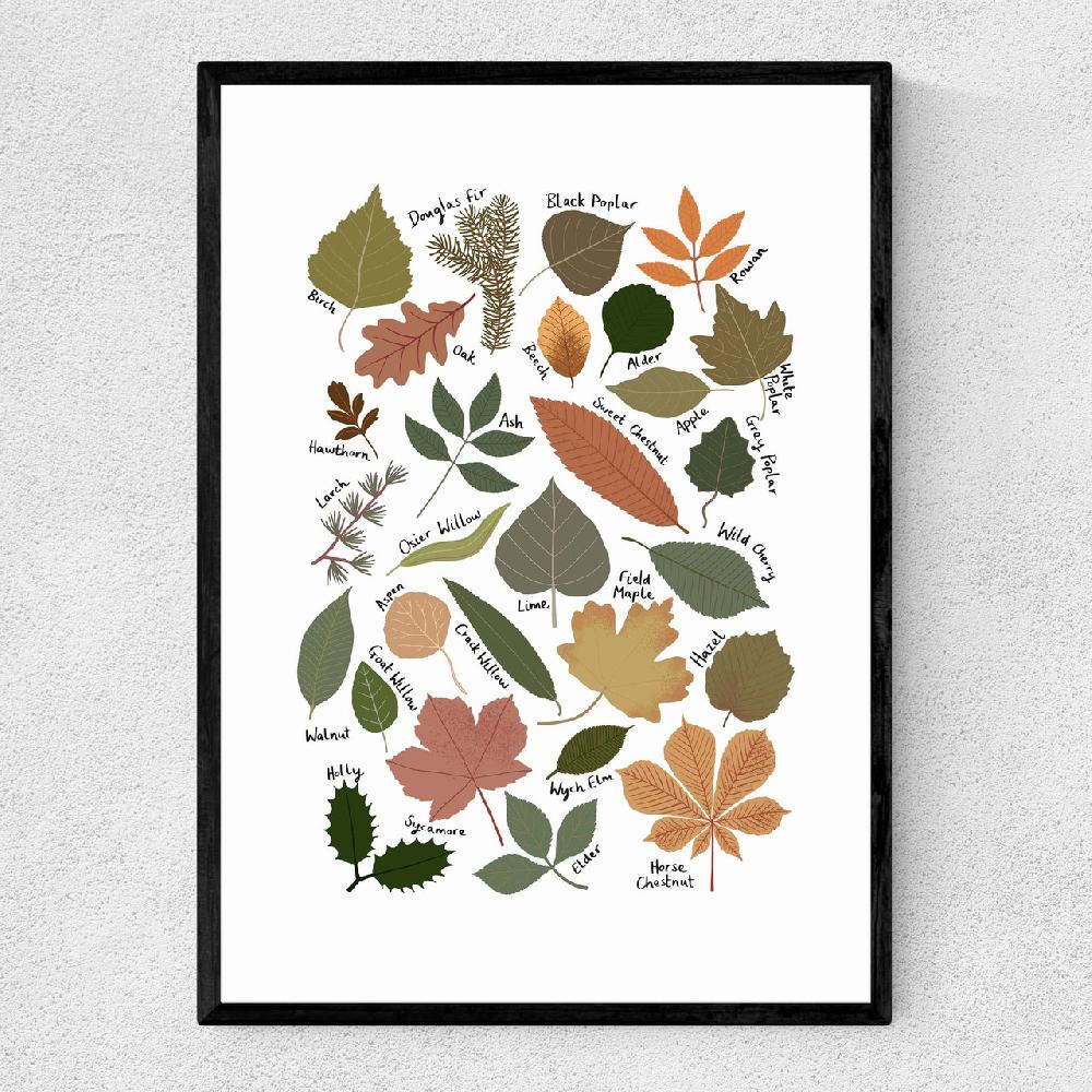 East End Prints Leaf Chart