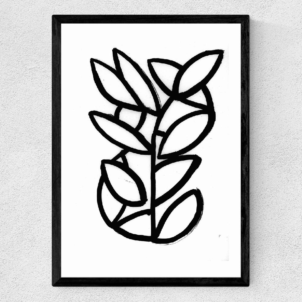 East End Prints Leaves X