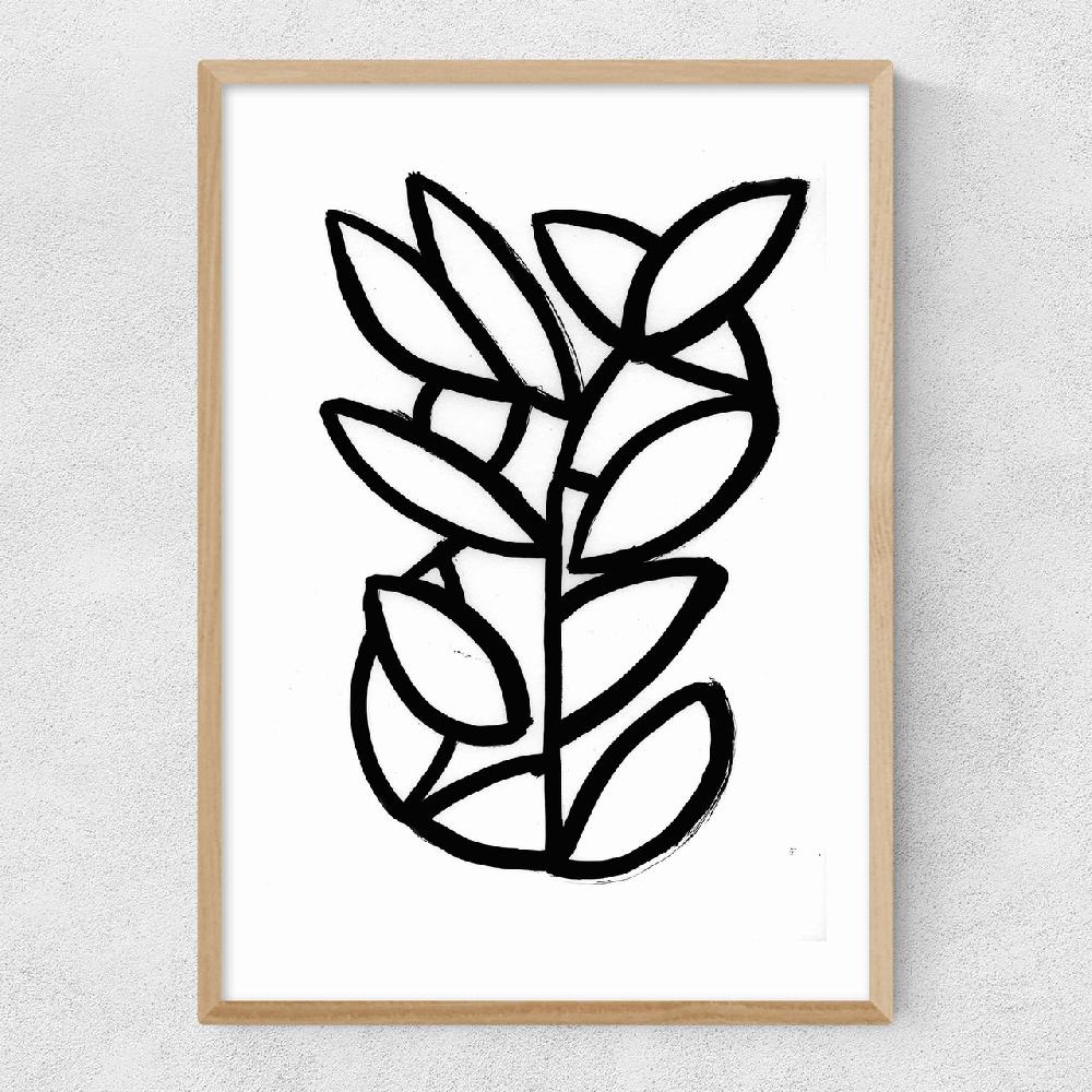 East End Prints Leaves X