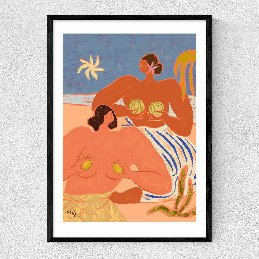 east end prints Lemon And Melon