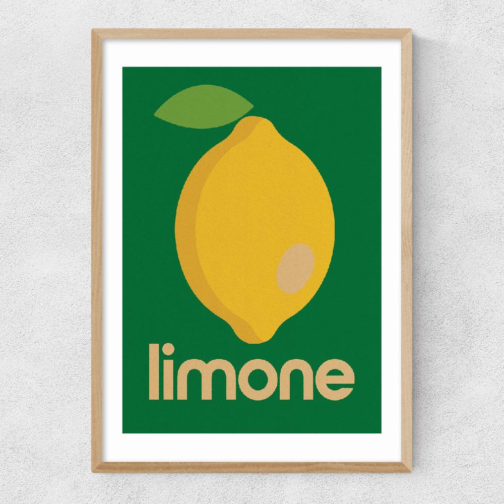 East End Prints Lemon By Limbo And Ginger