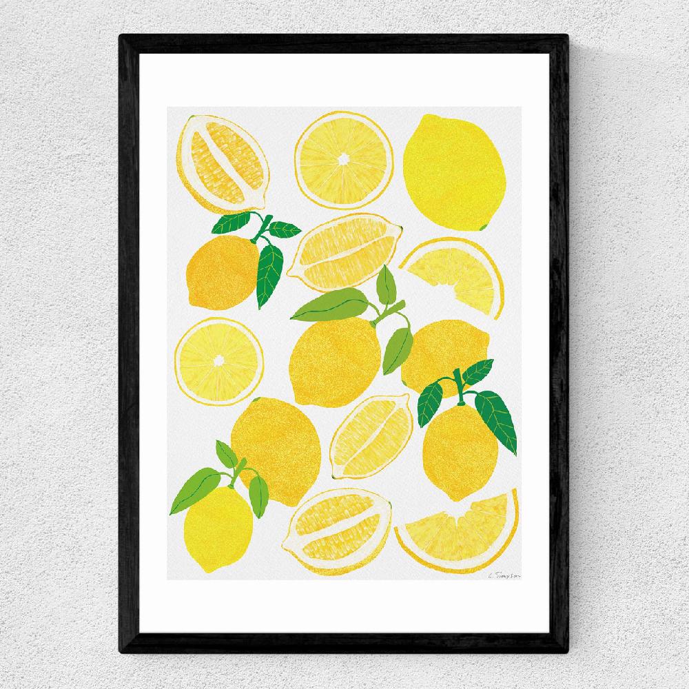 East End Prints Lemon Harvest