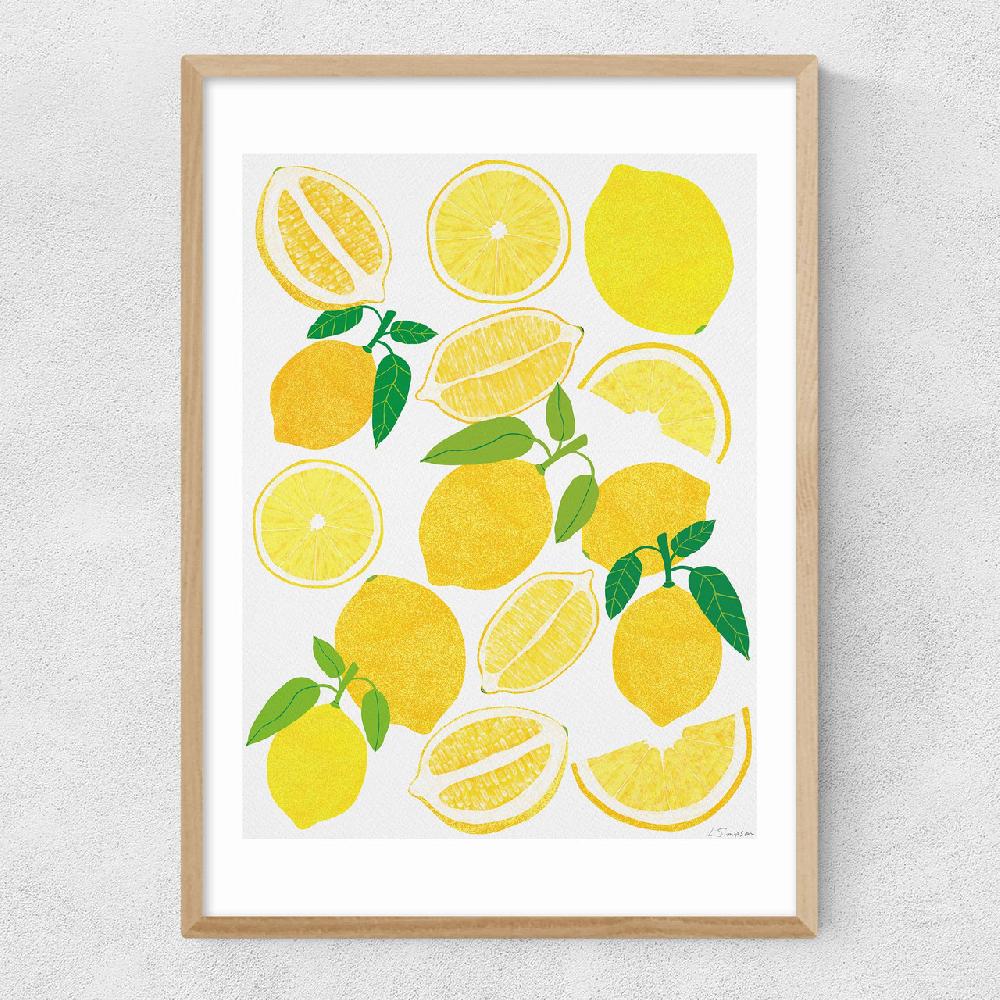 East End Prints Lemon Harvest