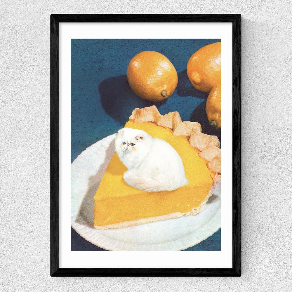 East End Prints Lemon Meow Pie