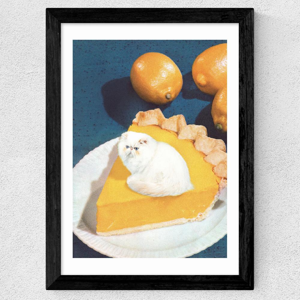 East End Prints Lemon Meow Pie