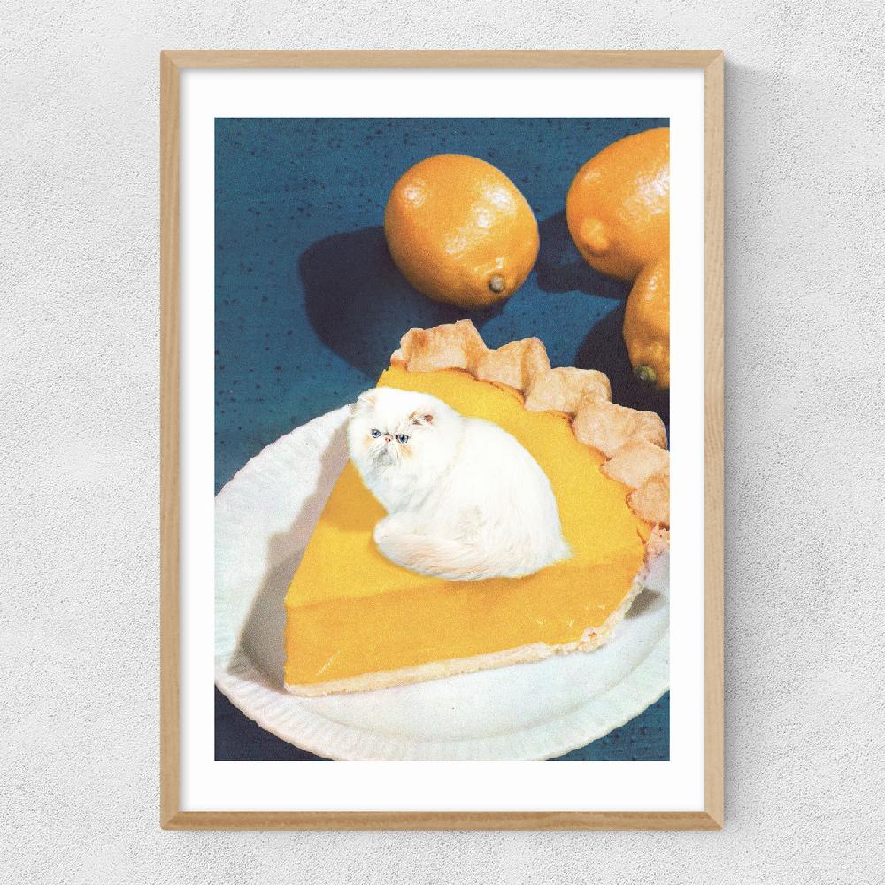 East End Prints Lemon Meow Pie