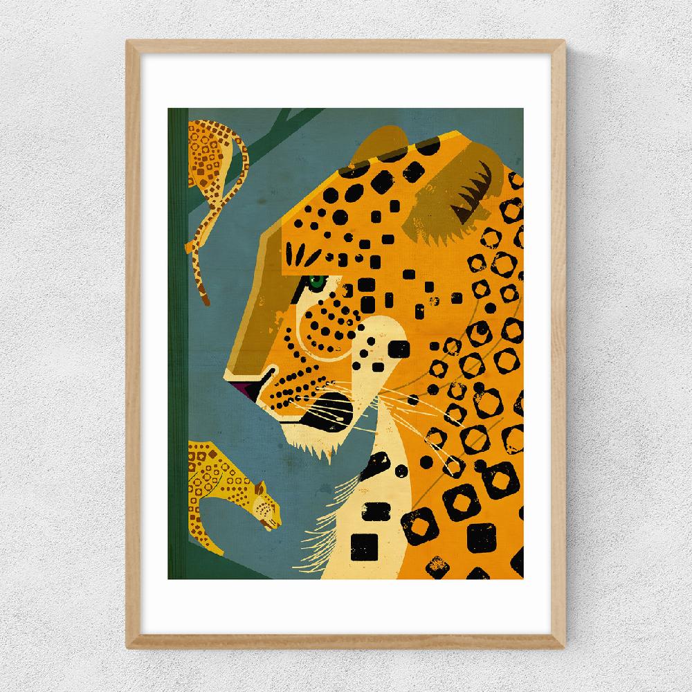 East End Prints Leopard By Dieter Braun