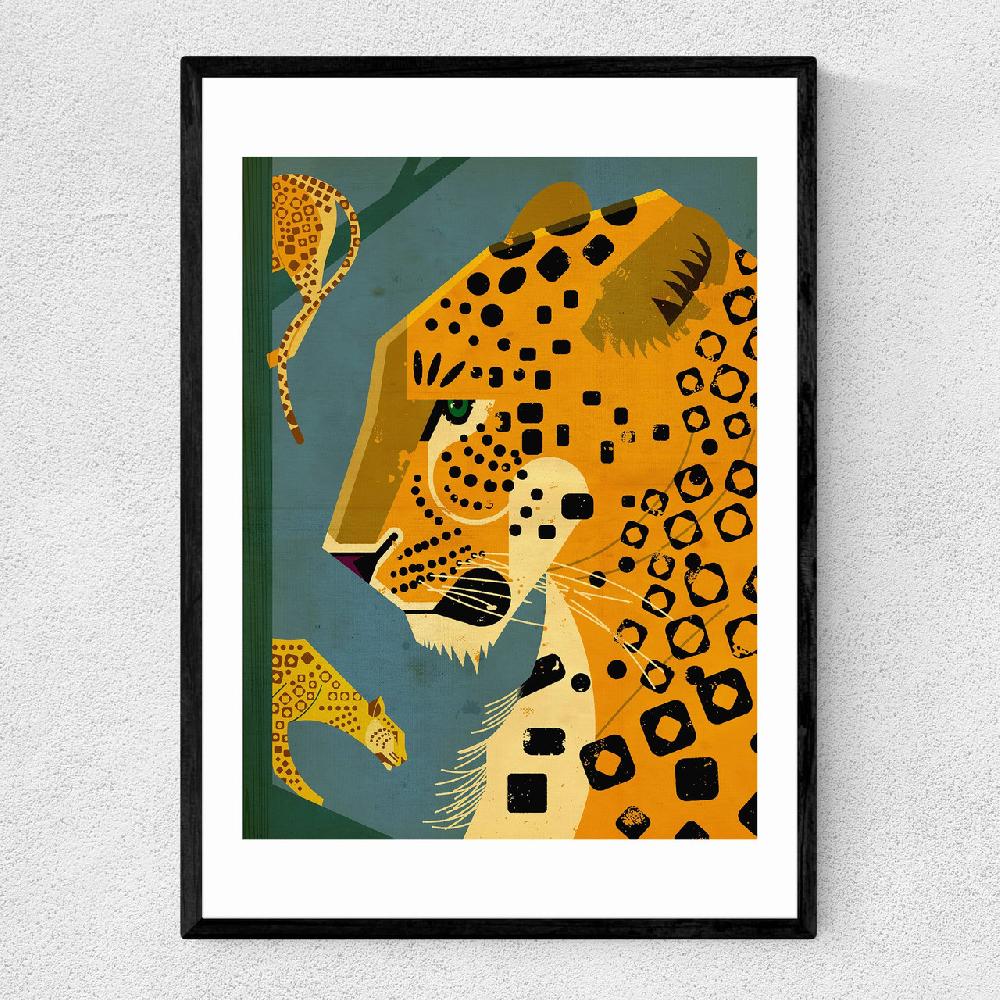 east end prints Leopard by Dieter Braun