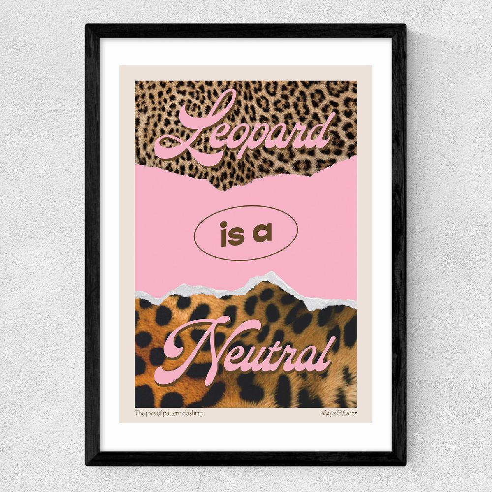 East End Prints Leopard By HollieGraphik