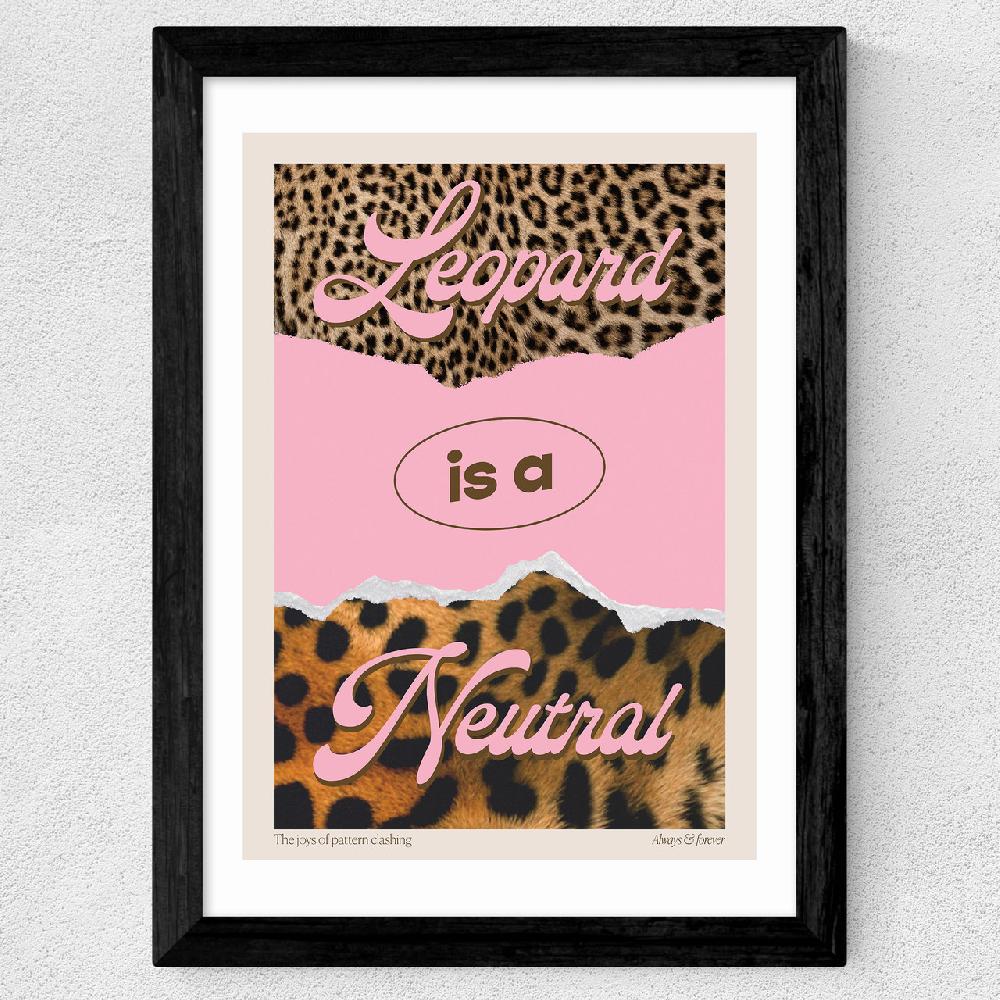 East End Prints Leopard By HollieGraphik