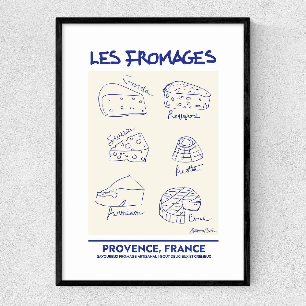 east end prints Les Fromages