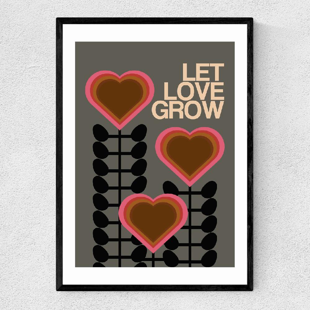 east end prints Let Love Grow