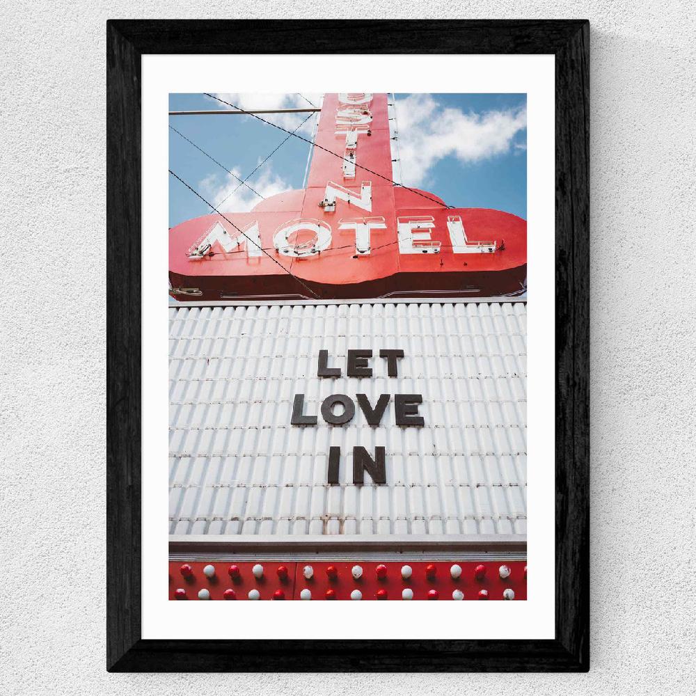 East End Prints Let Love In By Bethany Young