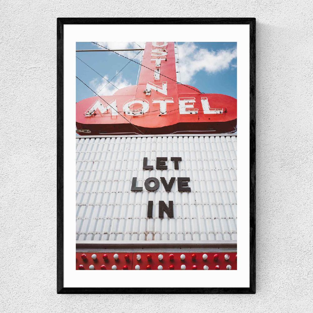 east end prints Let Love In by Bethany Young