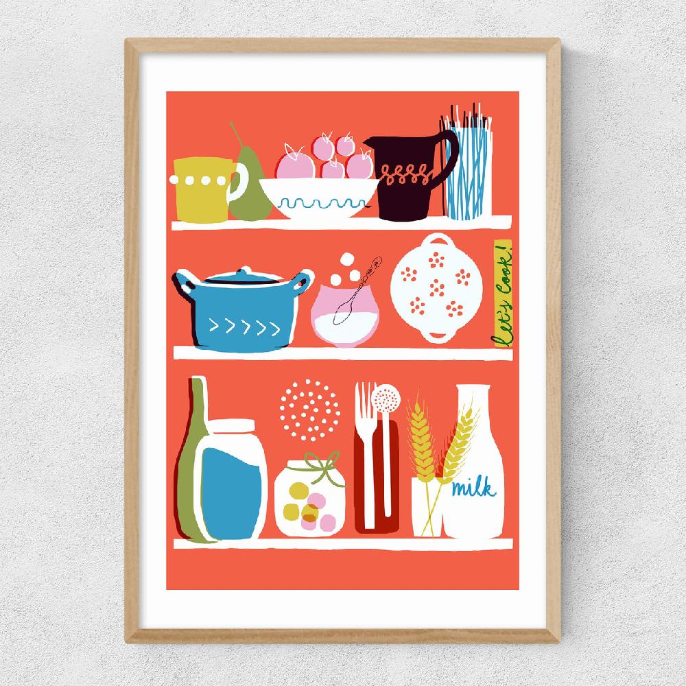 East End Prints Let's Cook