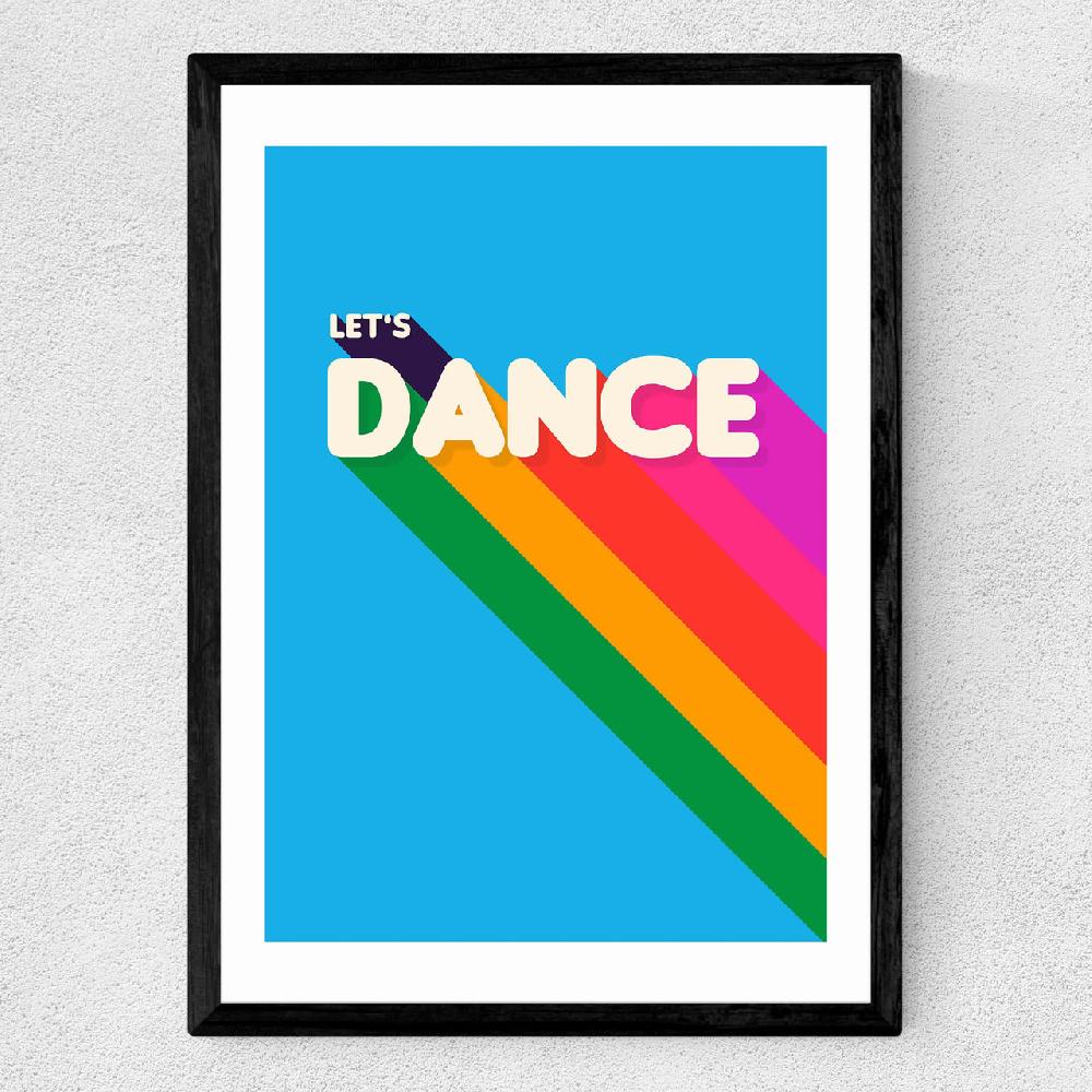 East End Prints Let's Dance By ShowMeMars