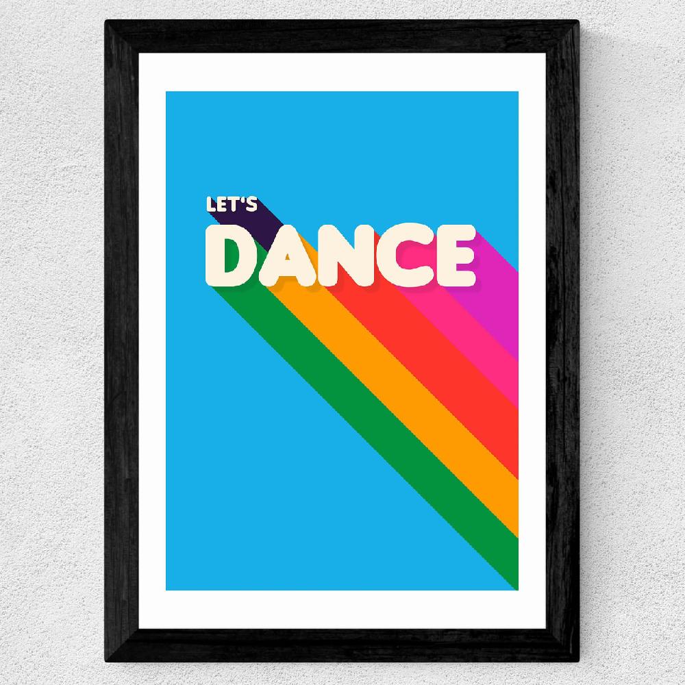 East End Prints Let's Dance By ShowMeMars