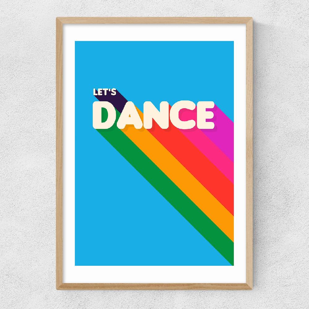 East End Prints Let's Dance By ShowMeMars