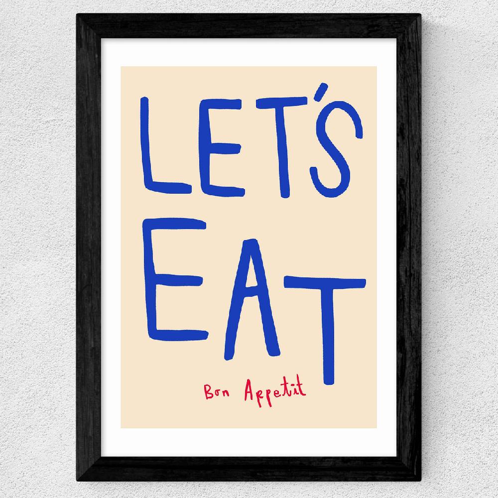 East End Prints Let's Eat