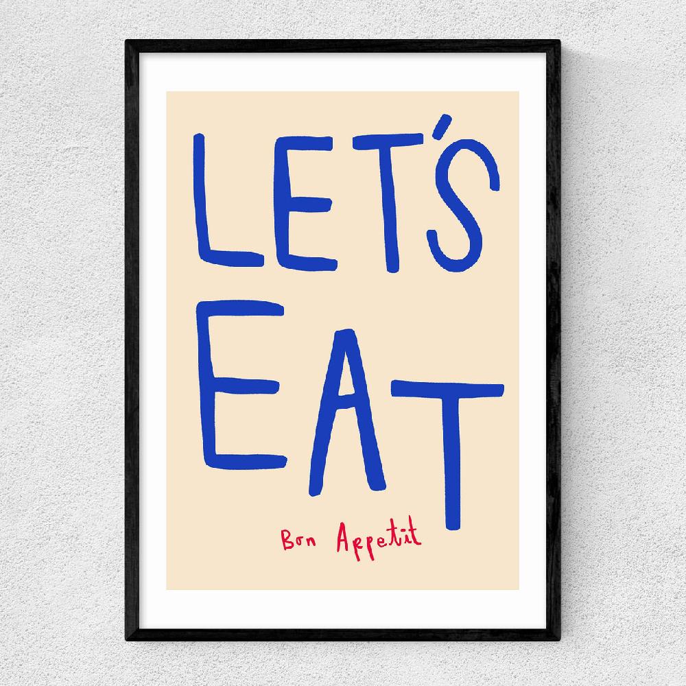 east end prints Let's Eat