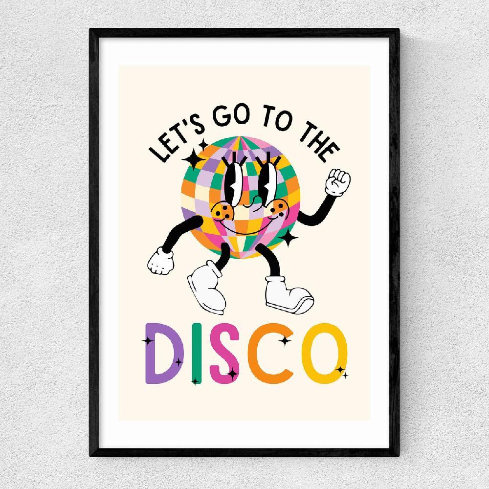 east end prints Let's Go To The Disco