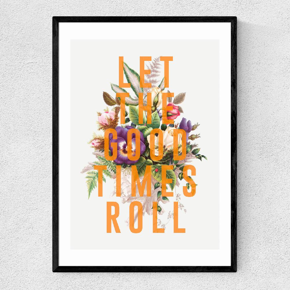 east end prints Let The Good Times Roll