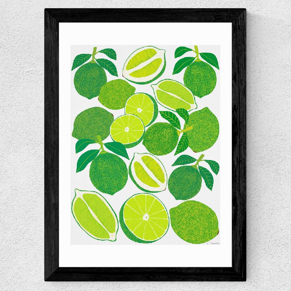 East End Prints Lime Harvest