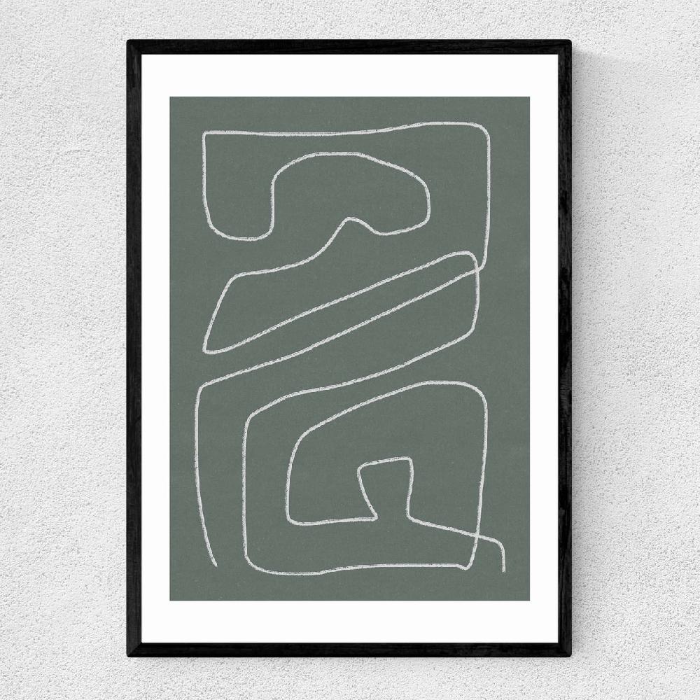 east end prints Line Abstract I