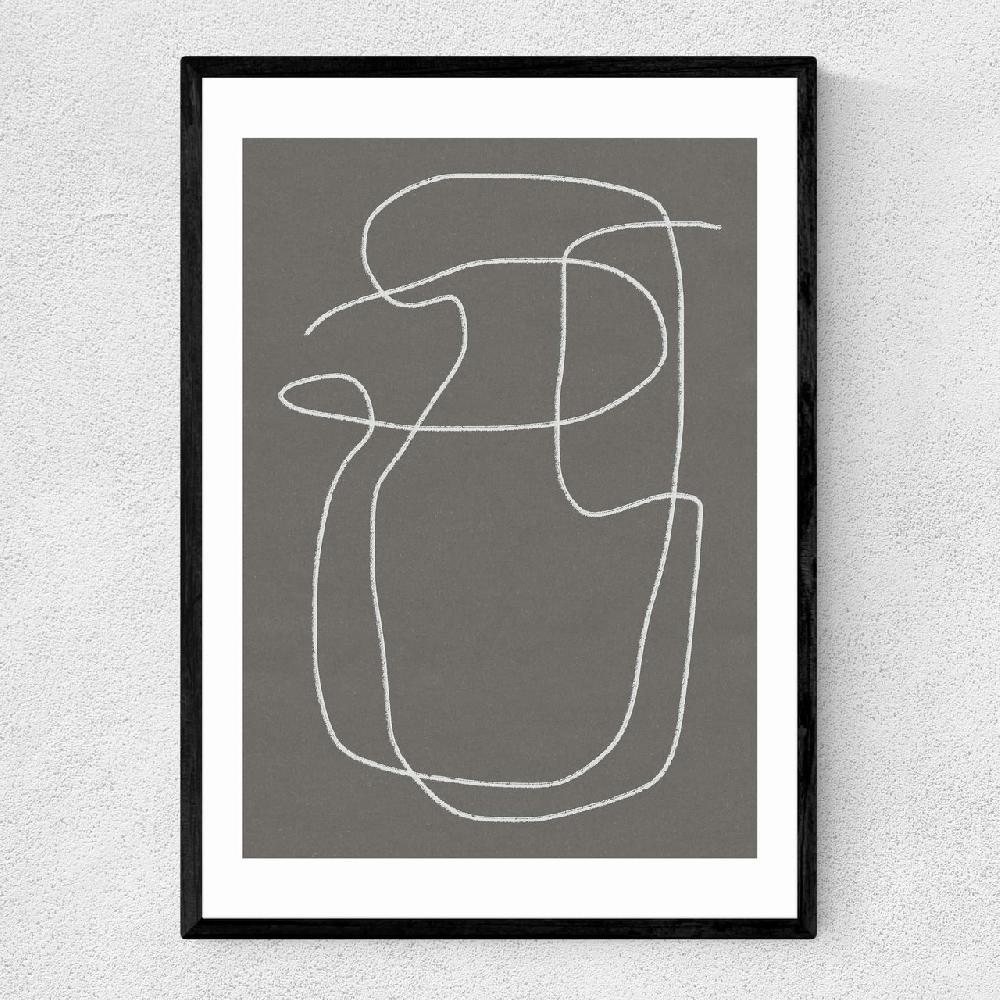 east end prints Line Abstract II