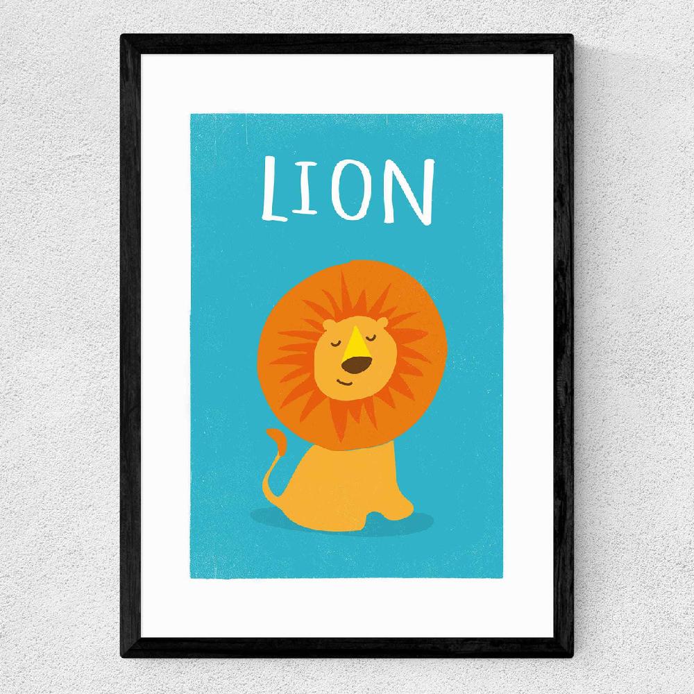 East End Prints Lion By Rocket Jack
