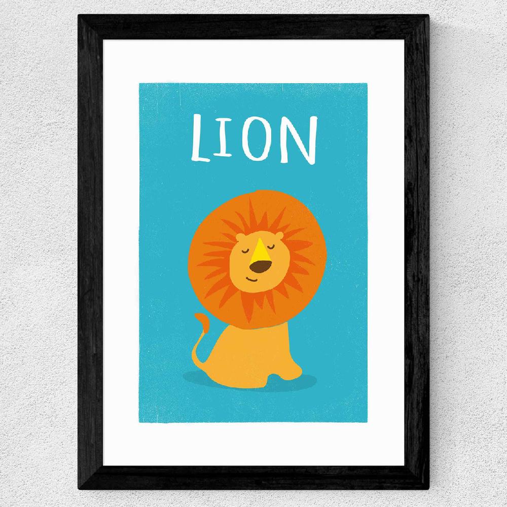 East End Prints Lion By Rocket Jack