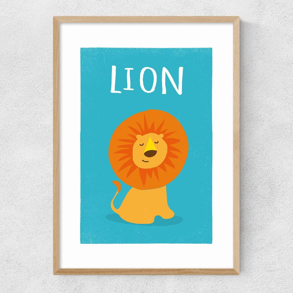 East End Prints Lion By Rocket Jack