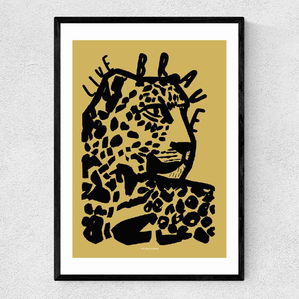 east end prints Live Brave