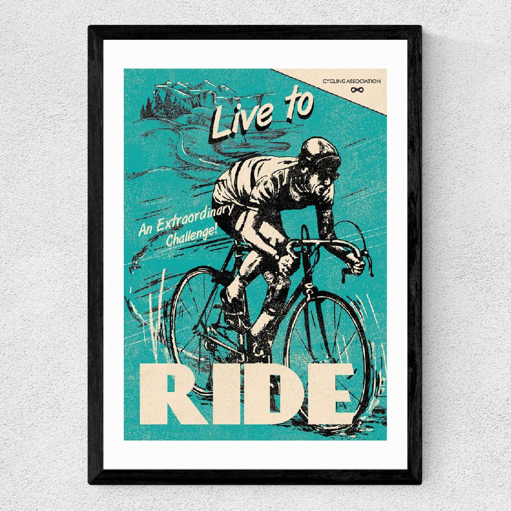 East End Prints Live To Ride
