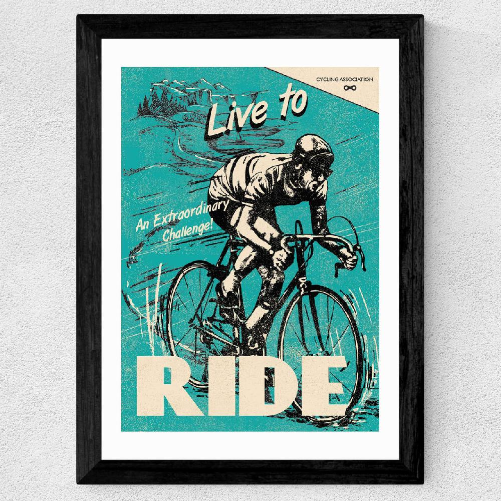 East End Prints Live To Ride