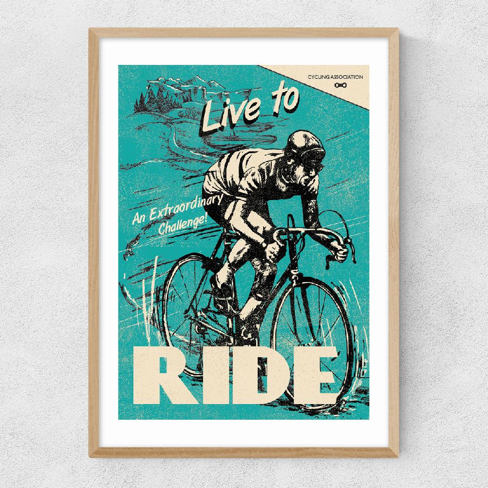 East End Prints Live To Ride