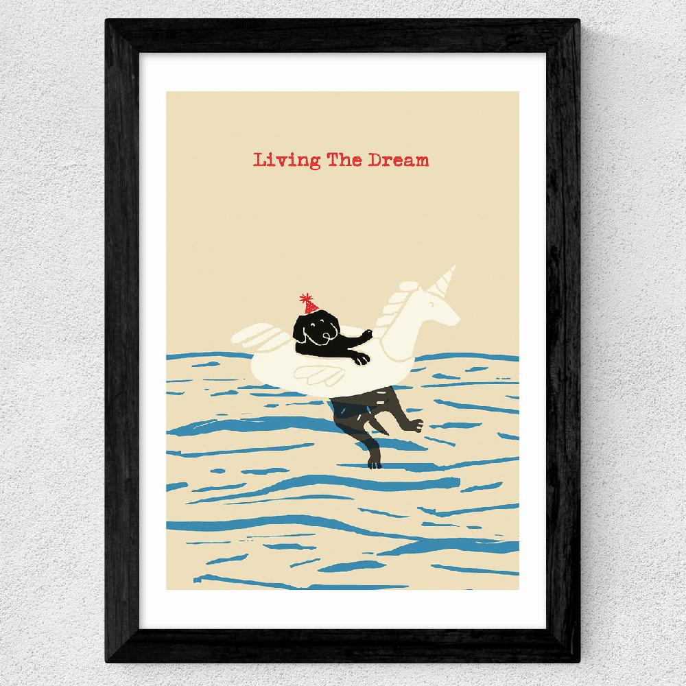 East End Prints Living The Dream