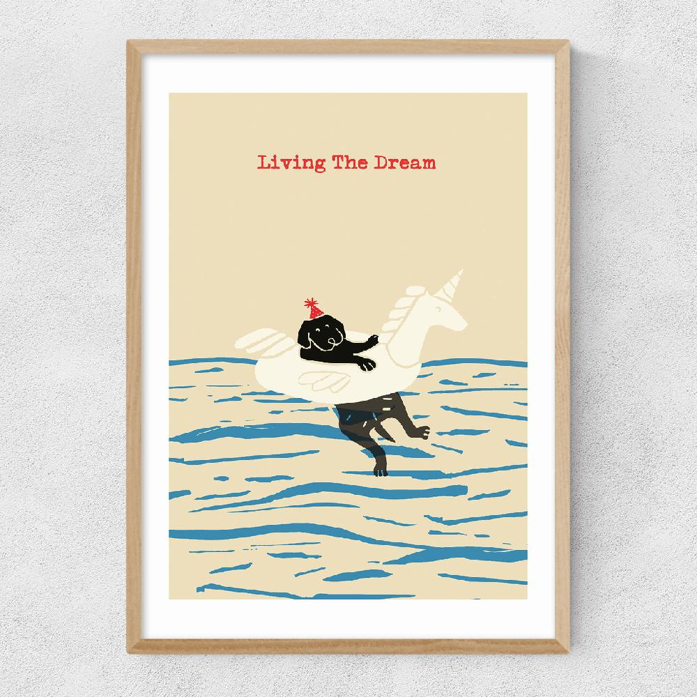 East End Prints Living The Dream