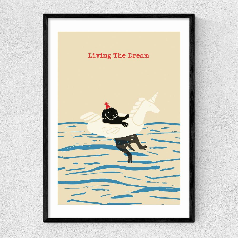 east end prints Living The Dream