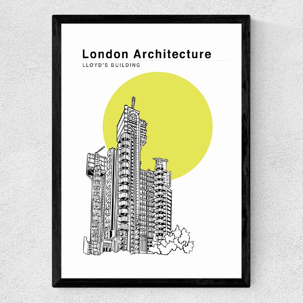 East End Prints Lloyds Building Sulphur