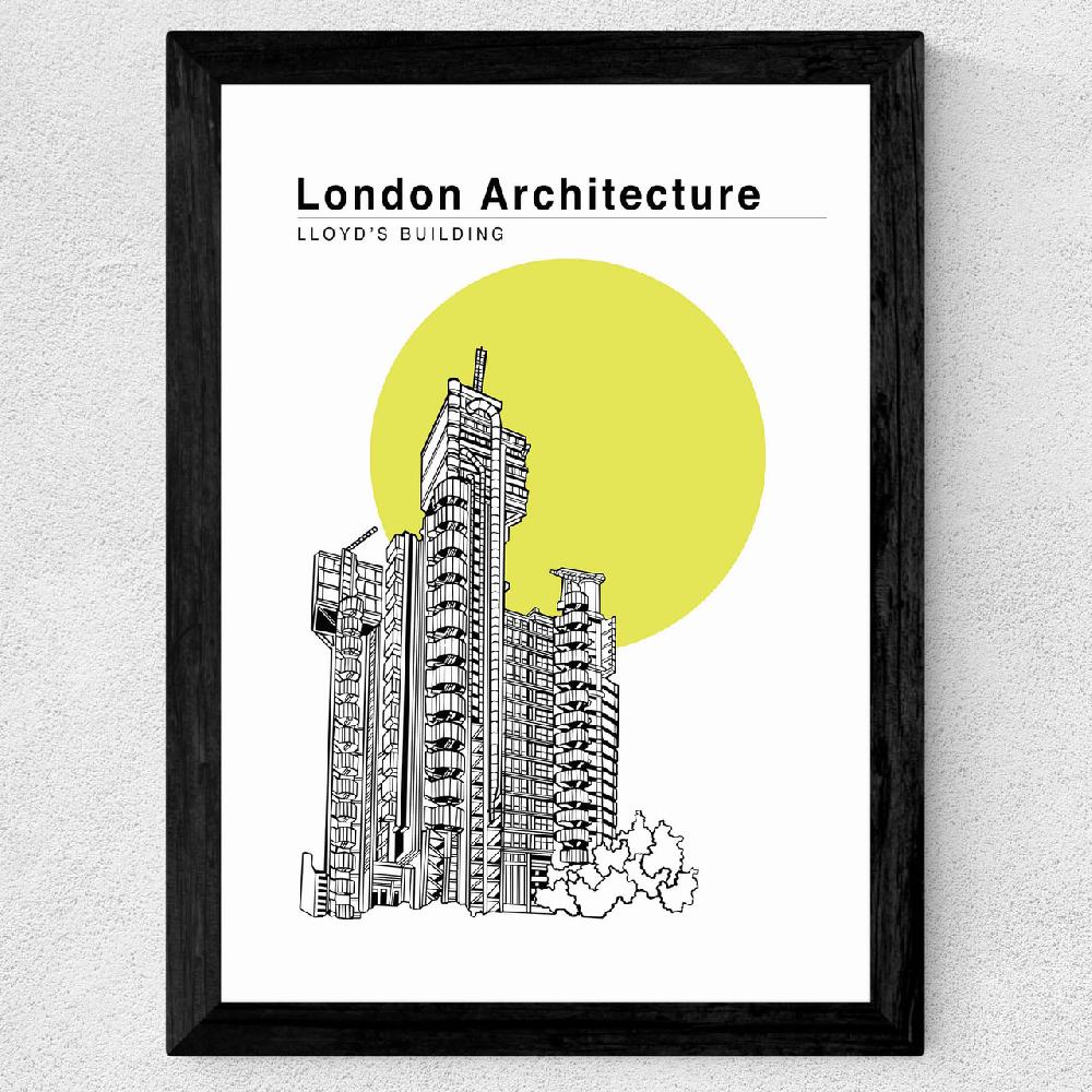 East End Prints Lloyds Building Sulphur