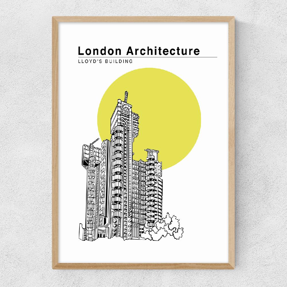 East End Prints Lloyds Building Sulphur