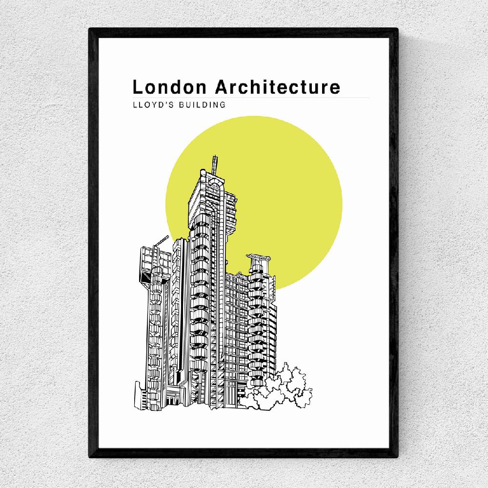 east end prints Lloyds Building Sulphur