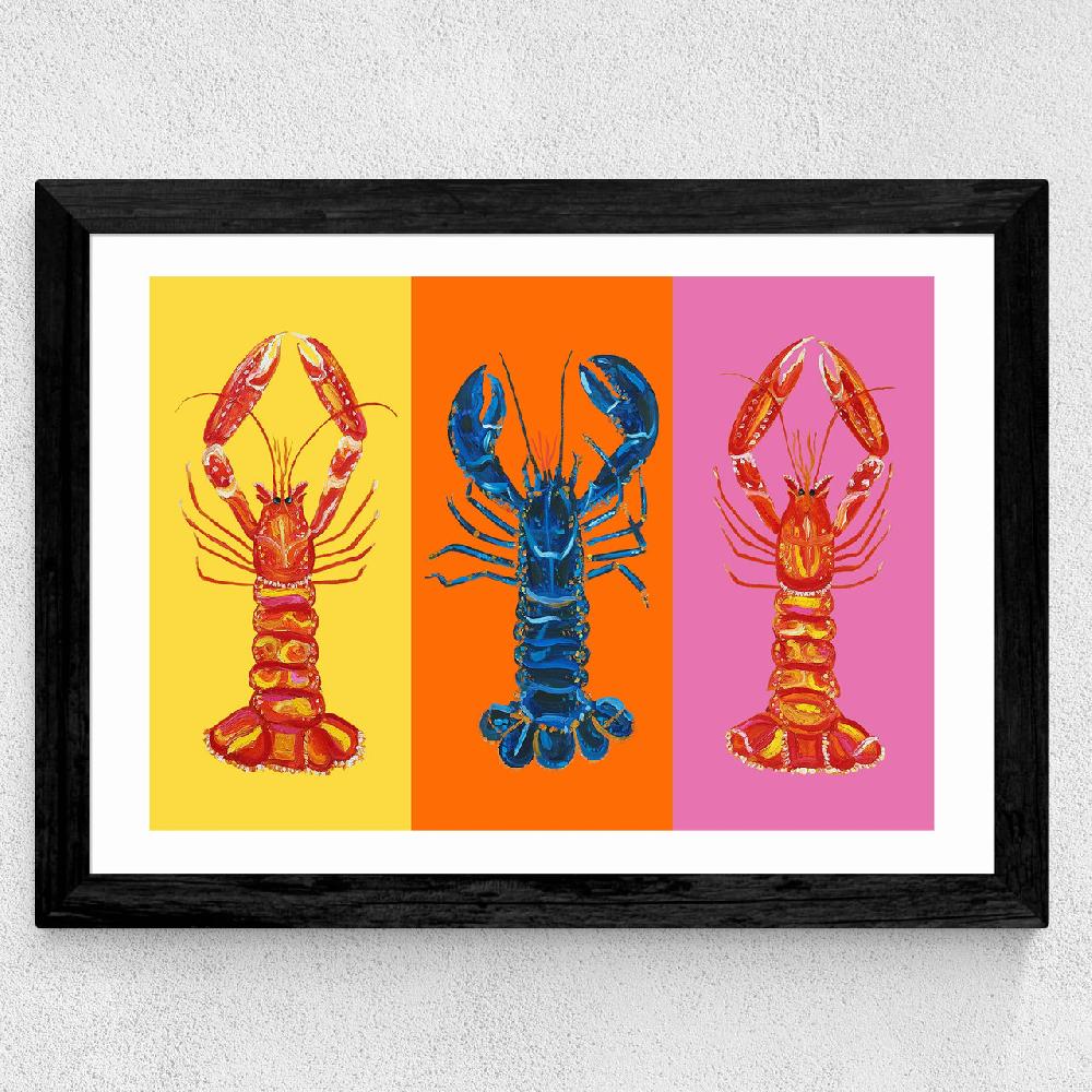 East End Prints Lobster Langoustines Love