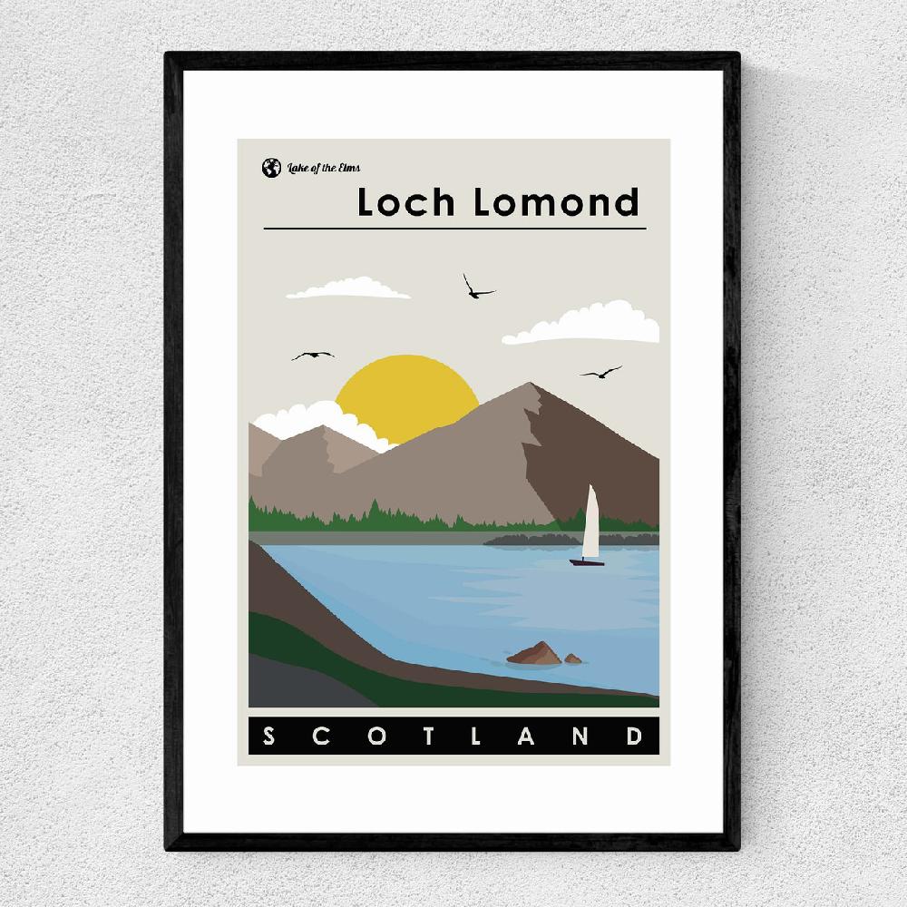 east end prints Loch Lomond