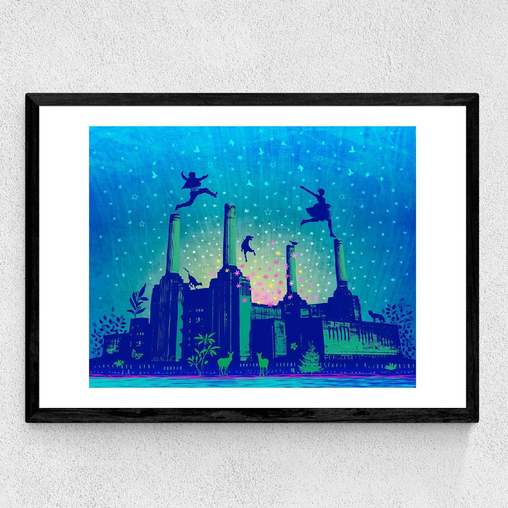 East End Prints London By Night
